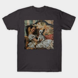 Lady and Chihuahua T-Shirt